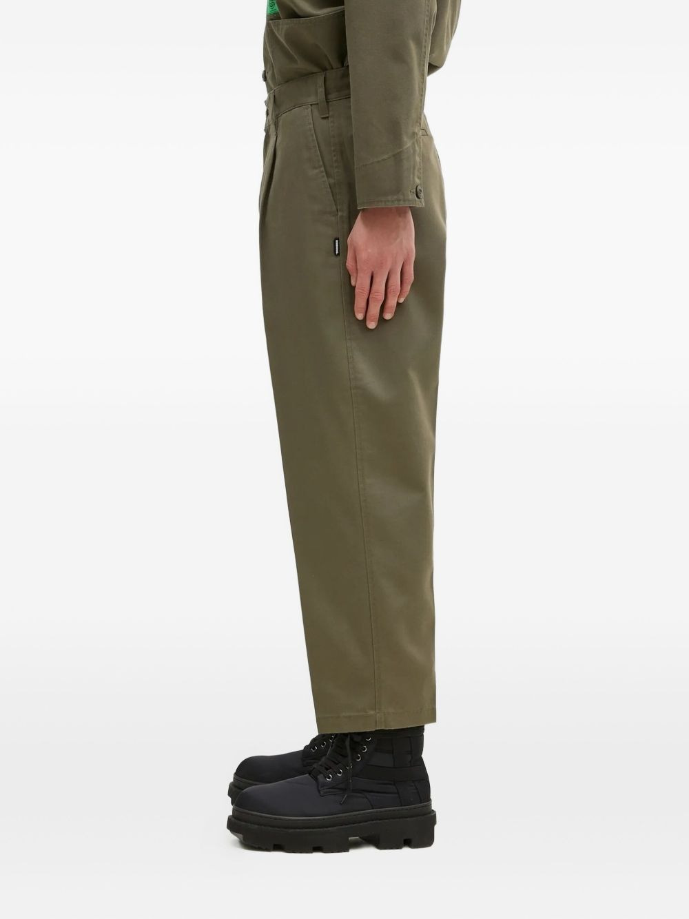 pleated-front trousers - 2