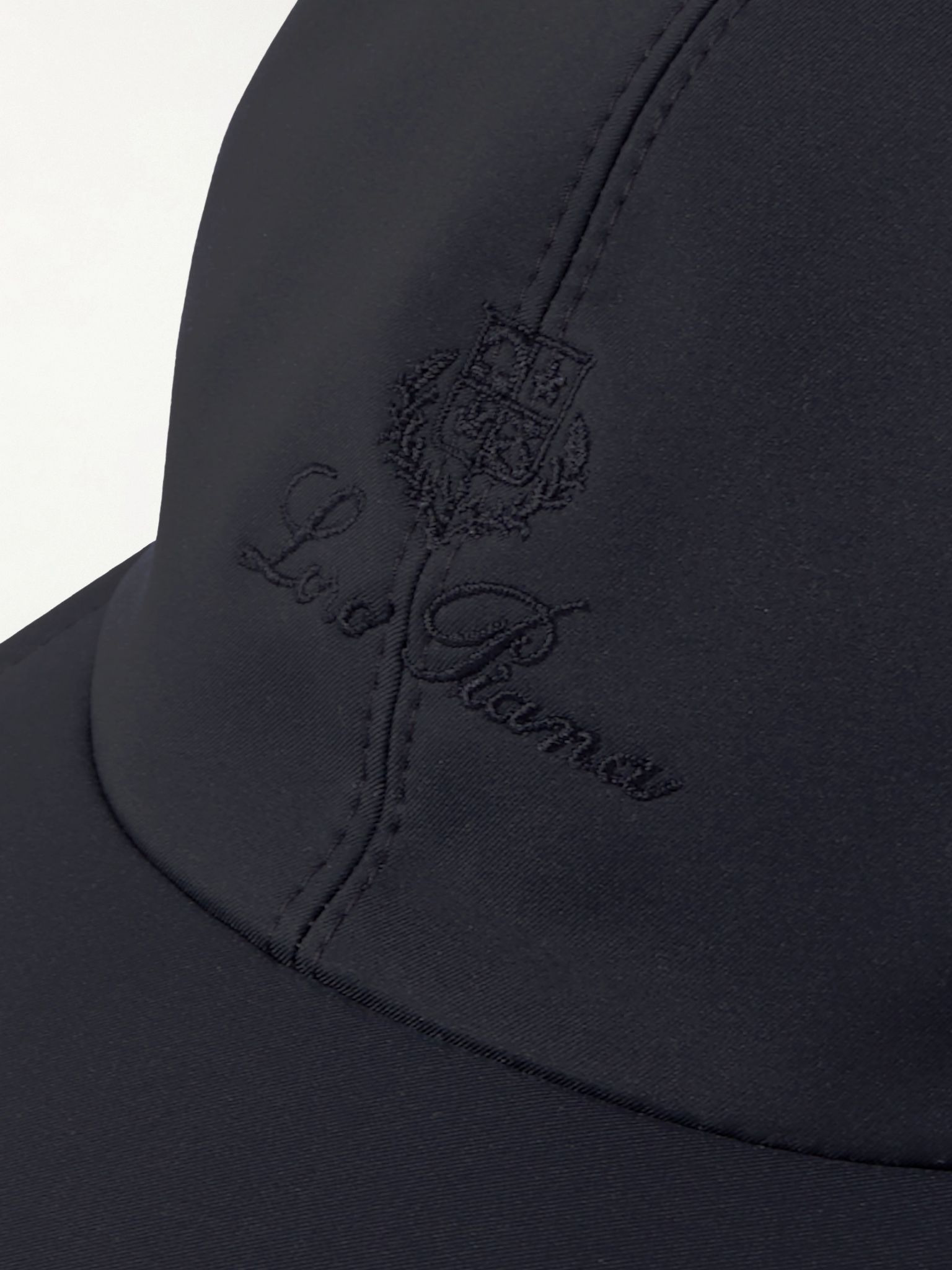 Logo-Embroidered Storm System® Shell Baseball Cap Navy - 4