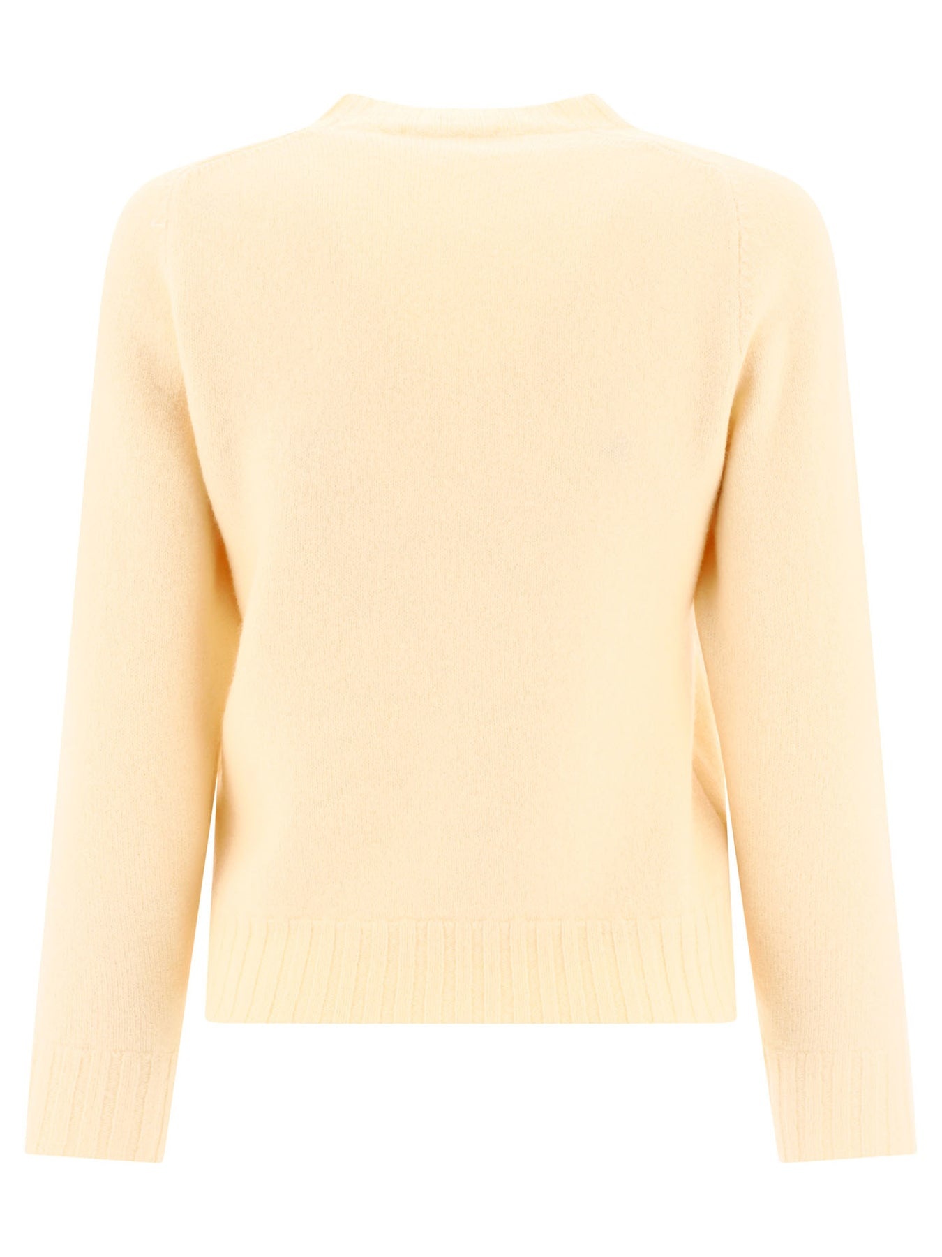 Merino Wool Sweater Knitwear Beige - 2