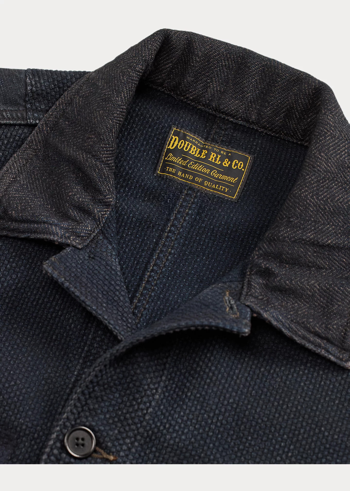 Limited-Edition Indigo Patchwork Jacket - 4