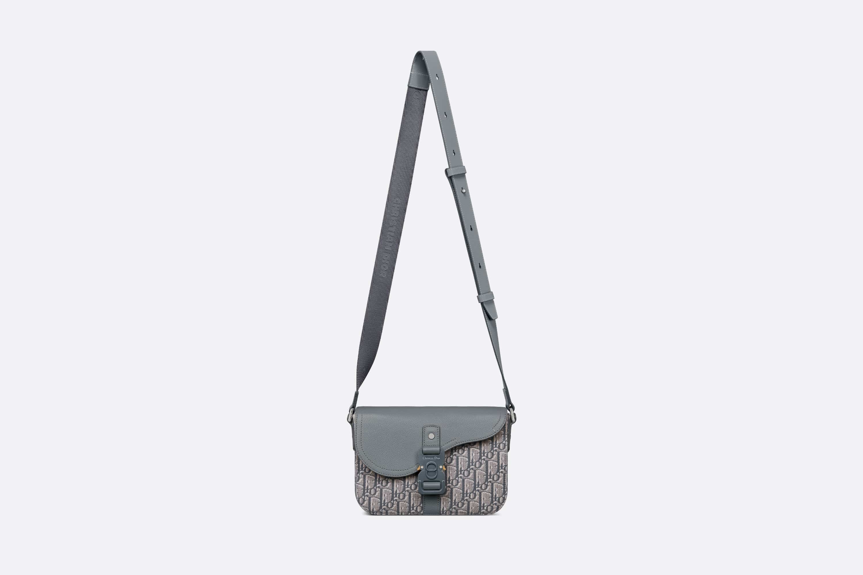 Small Saddle Messenger Bag with Flap - 5