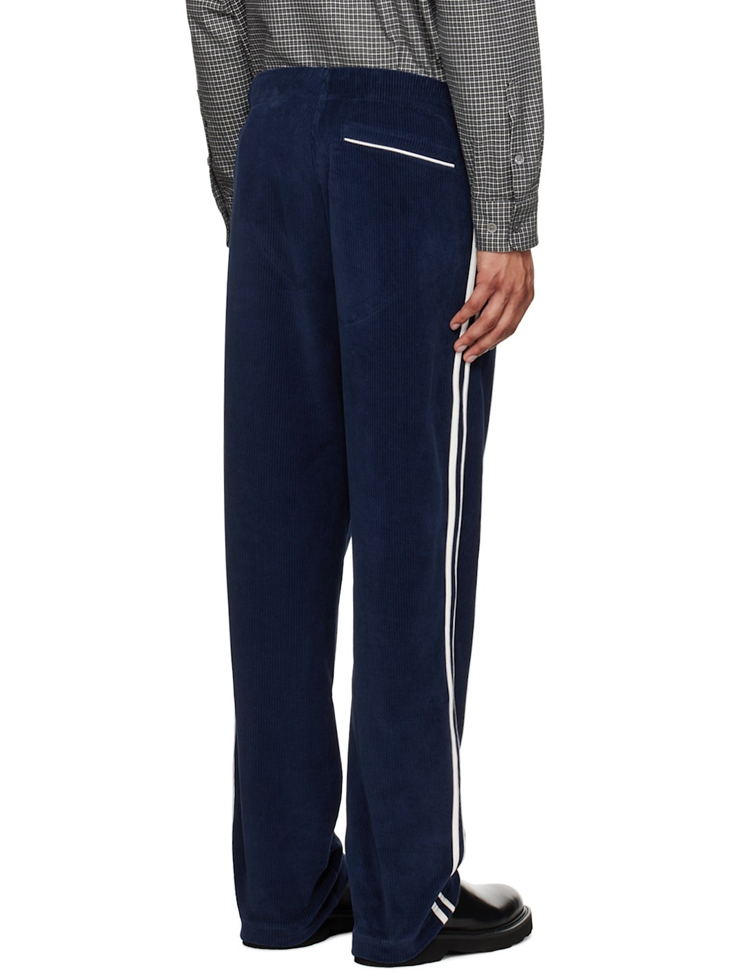 Navy Kenzo Paris Striped Sweatpants - 3