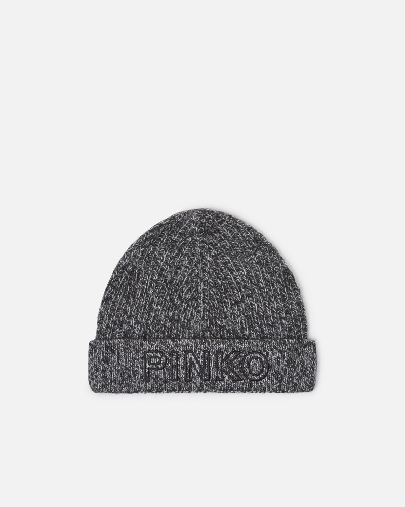 BEANIE WITH LOGO EMBROIDERY - 1
