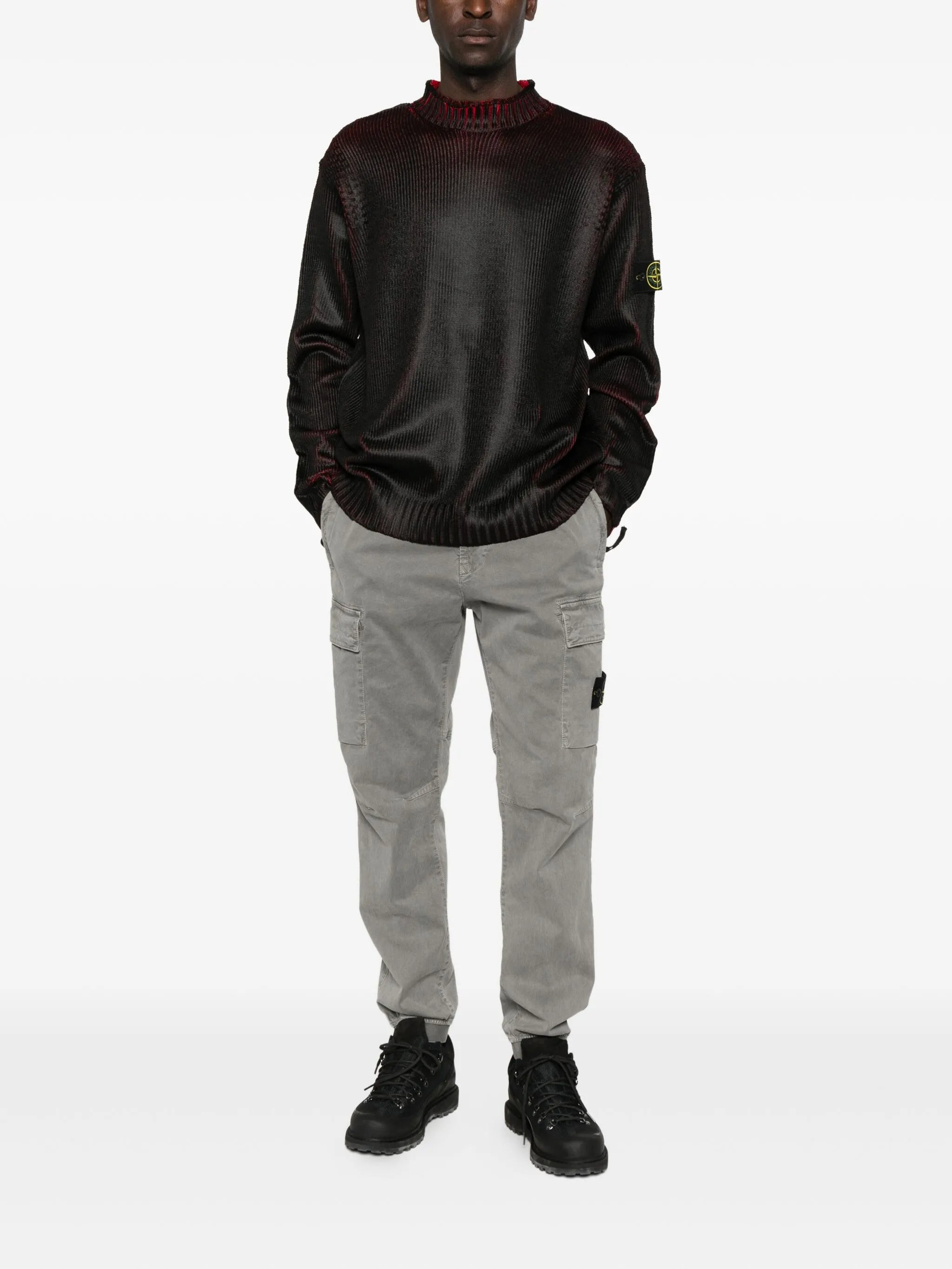 Stone Island Ribbed Mock-neck Sweater - 2