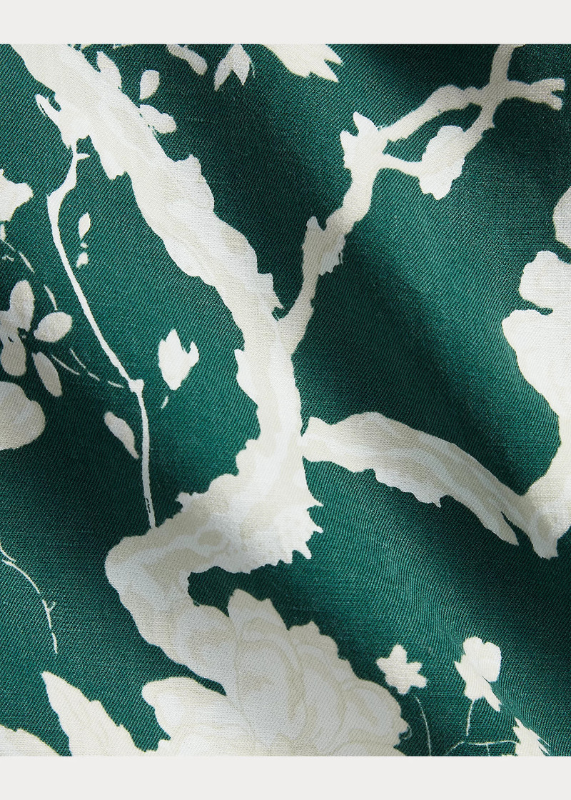 Wimbledon Linen-Silk Camp Shirt 6