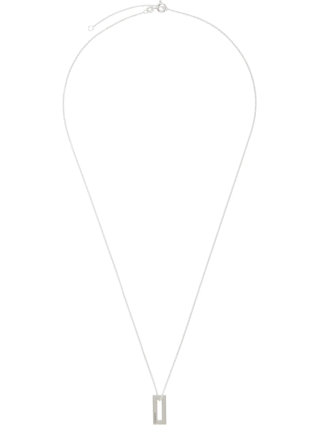 Rectangle 'le 1.5g' Necklace - 1