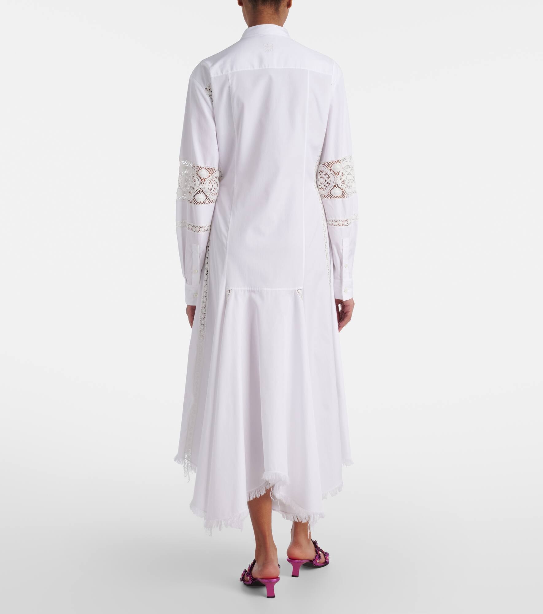 Paula's Ibiza cotton poplin shirt dress - 3
