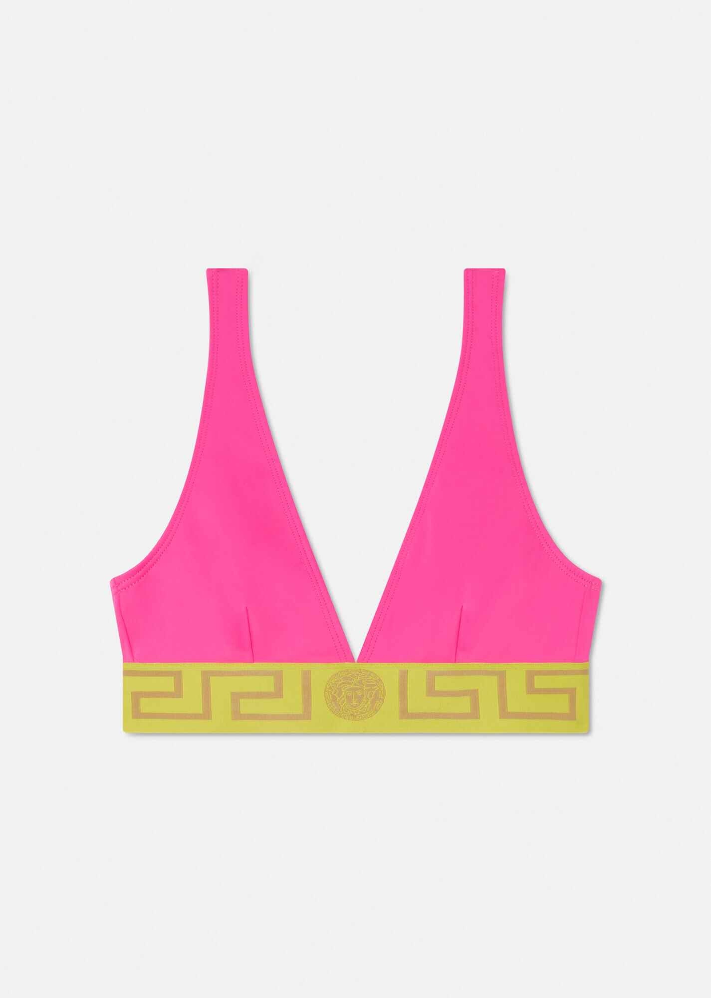 Greca Border Triangle Bikini Top - 1