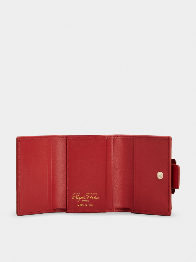 Belle Vivier Wallet in leather 5