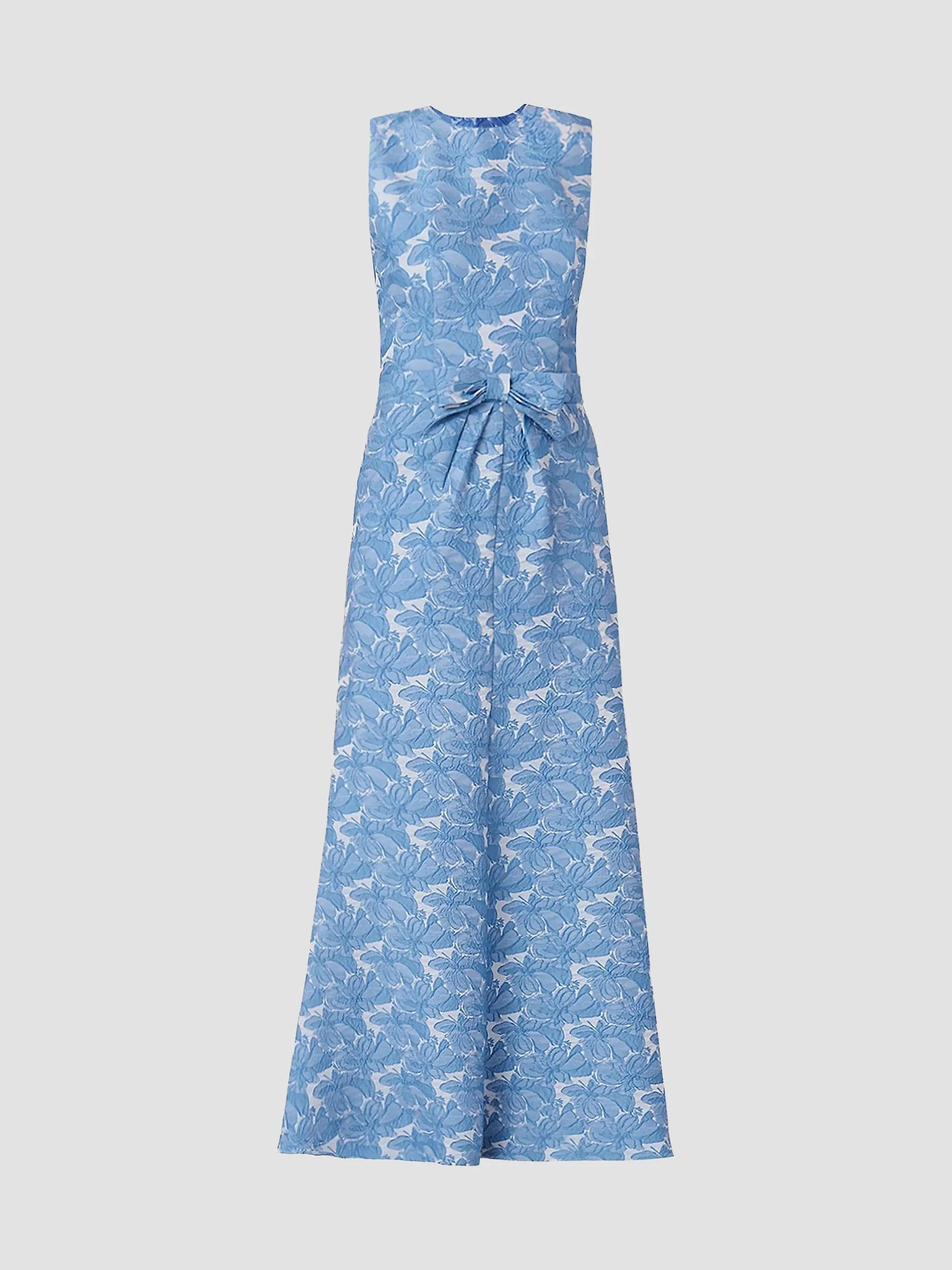 Women's Loren Jacquard Maxi Dress - Marina - 1