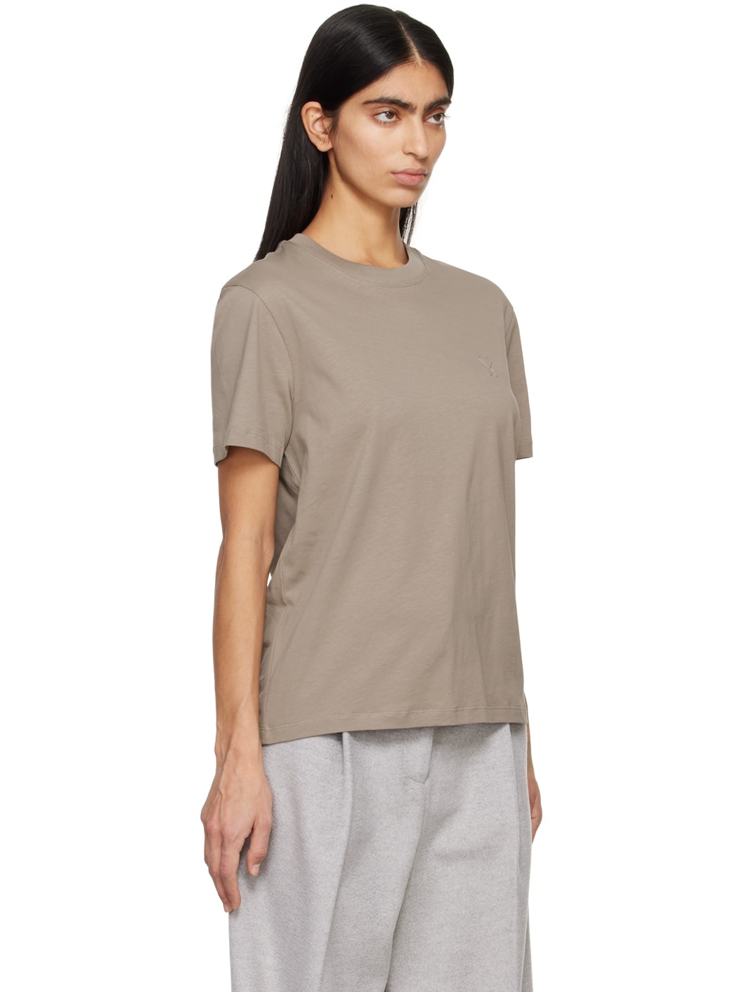 Taupe Ami de Cœur T-Shirt - 2