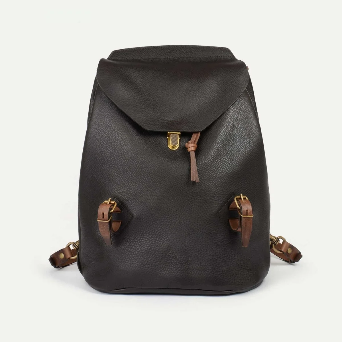 ZIBELINE BACKPACK - DARK BROWN - 1