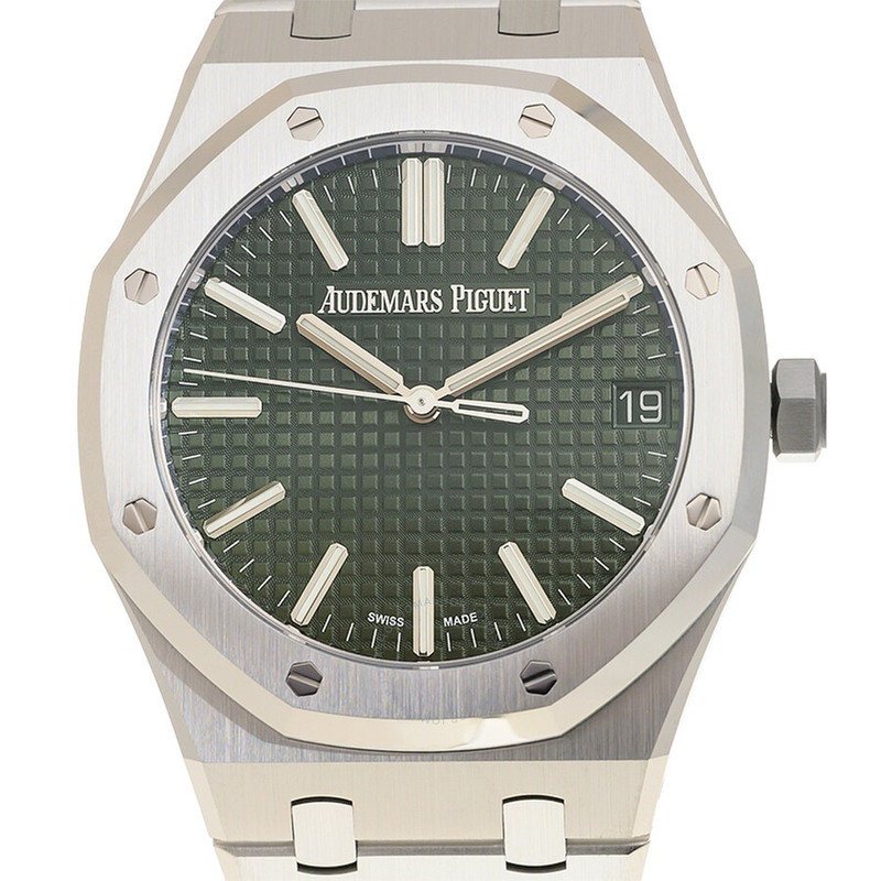 Audemars Piguet Royal Oak "50th Anniversary" Automatic Green Dial Men's Watch 15510ST.OO.1320ST.04 - 1