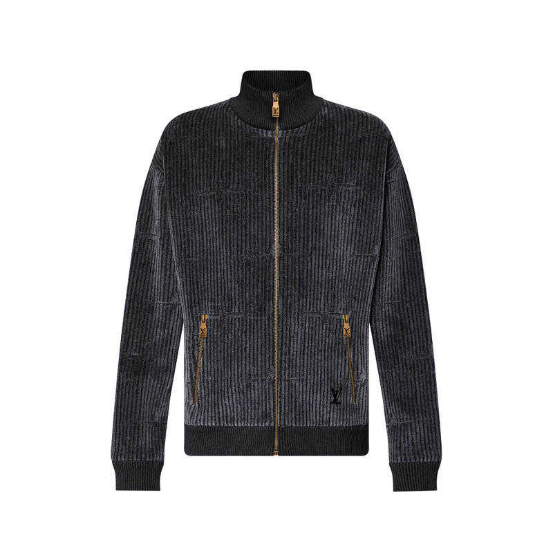 LV x Park Seo-Bo Cotton Velvet Tracktop 1