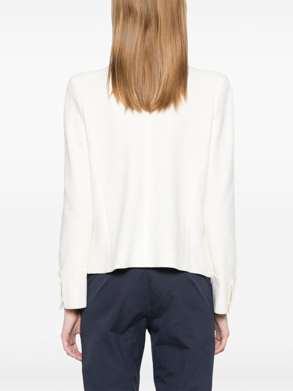 Cotton blazer jacket - 3