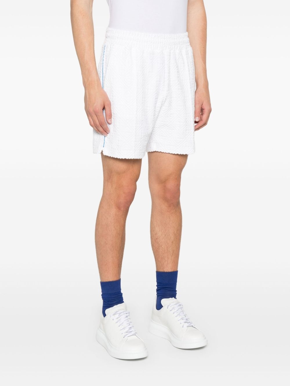 monogram towelling shorts - 3