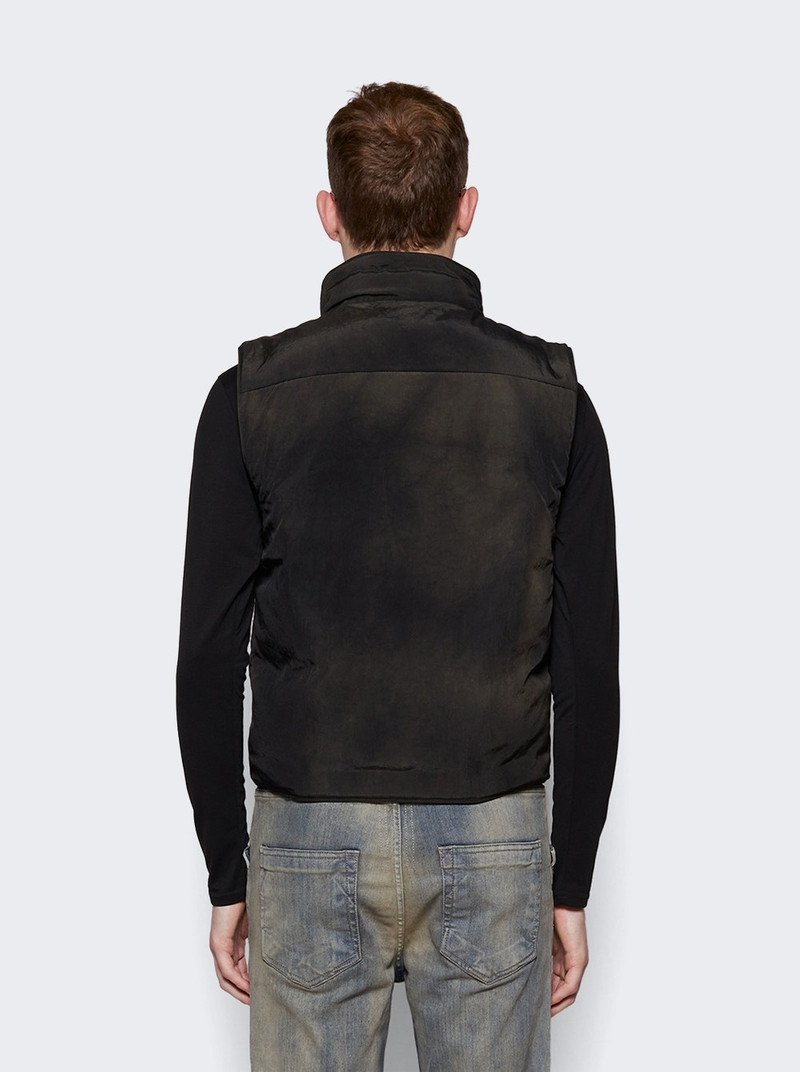 'aurora' Fitted Down Vest Brown 5