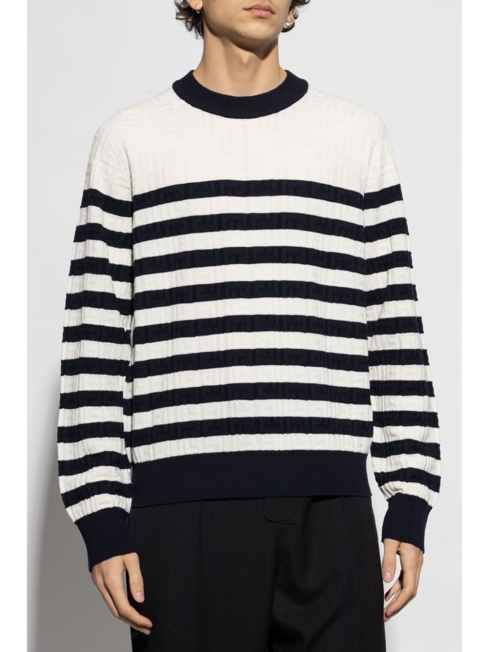 striped jumper - 3