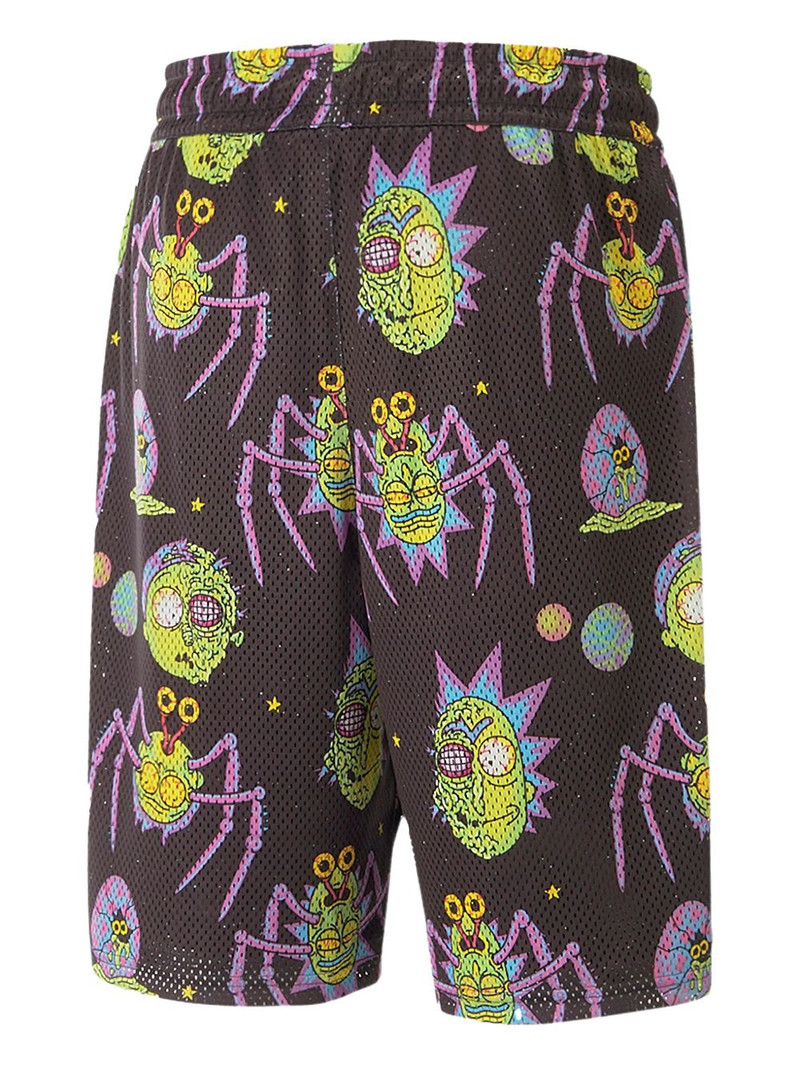 PUMA x Rick and Morty AOP graphic-print shorts outlook