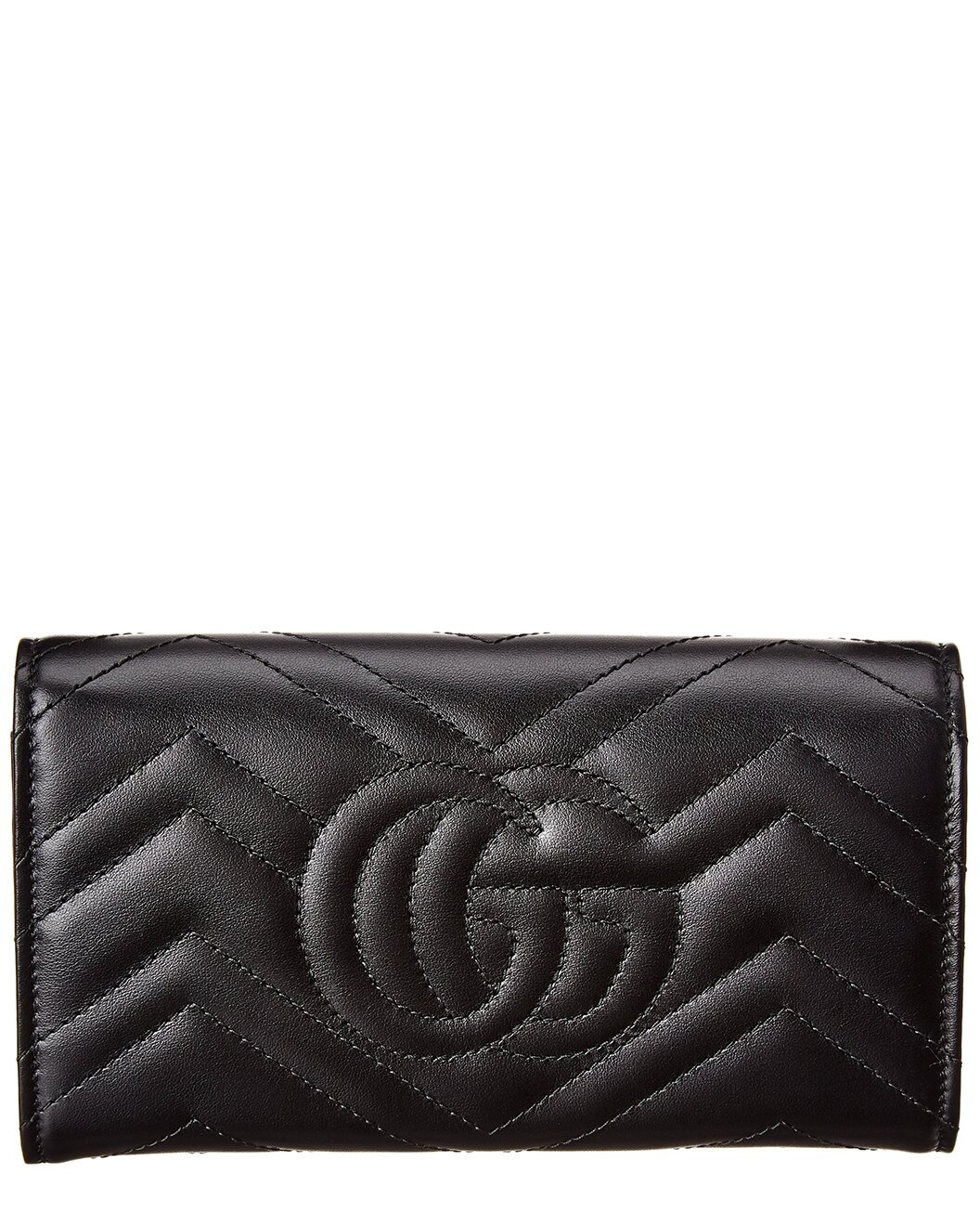 Gucci GG Marmont Matelasse Leather Continental Wallet - 2
