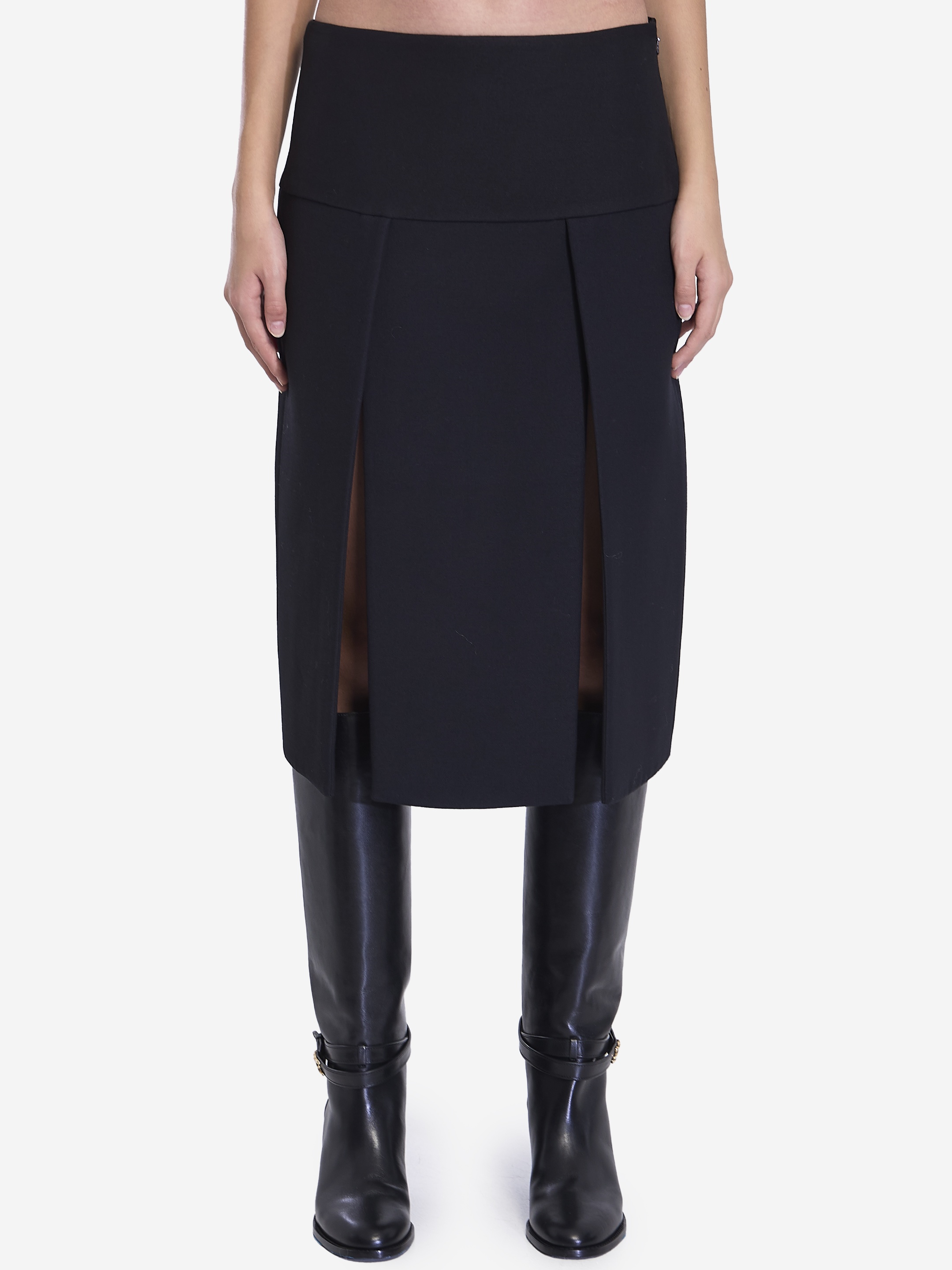 スカート KHAITE KIDD SKIRT Khaite Kidd Pleated Midi-Skirt | Saks Fifth Avenue