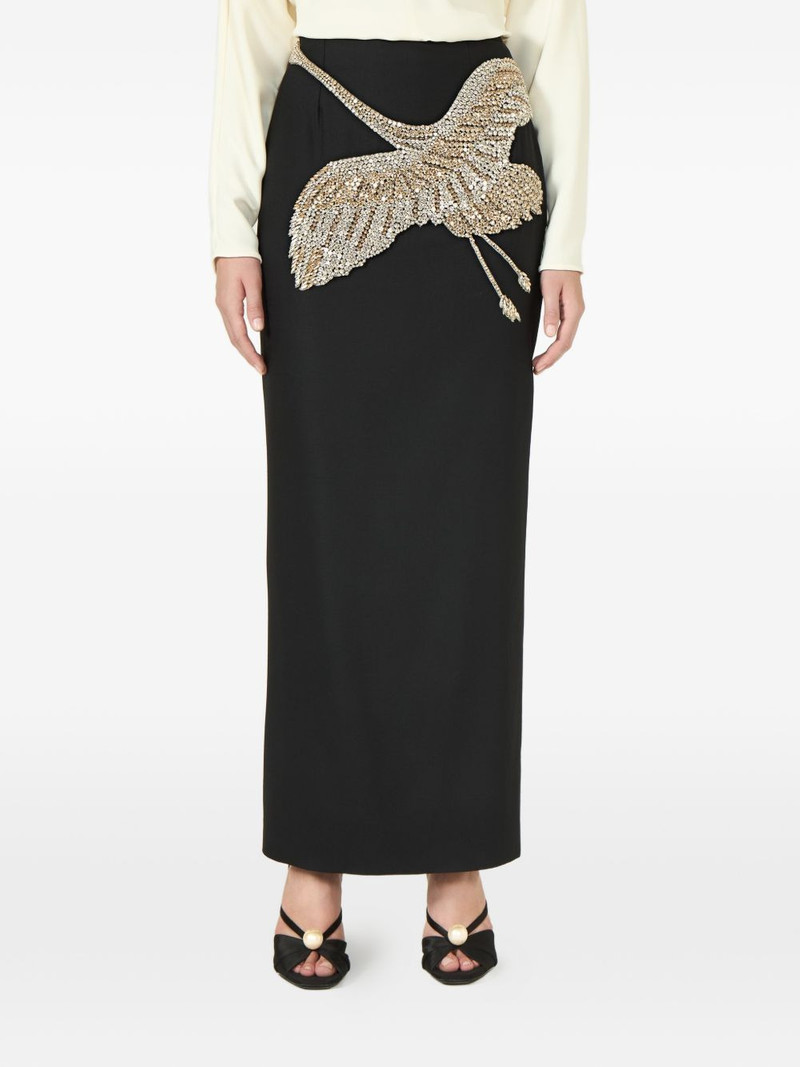 Nirvelli crystal-embellished maxi skirt 4