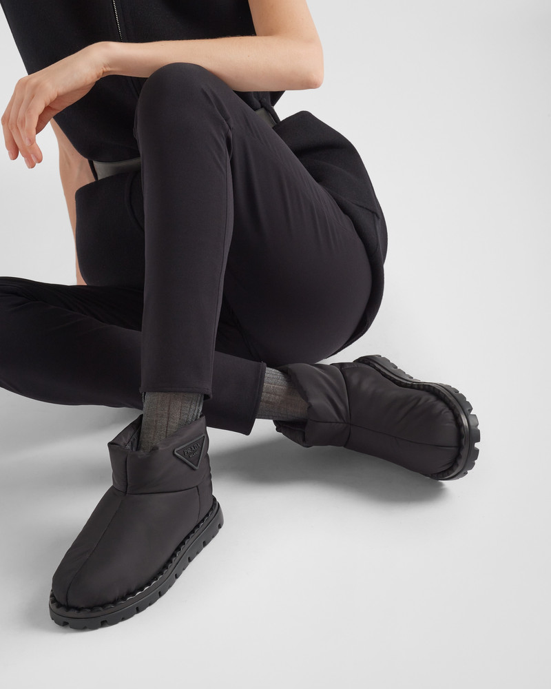 Prada Re-Nylon booties outlook