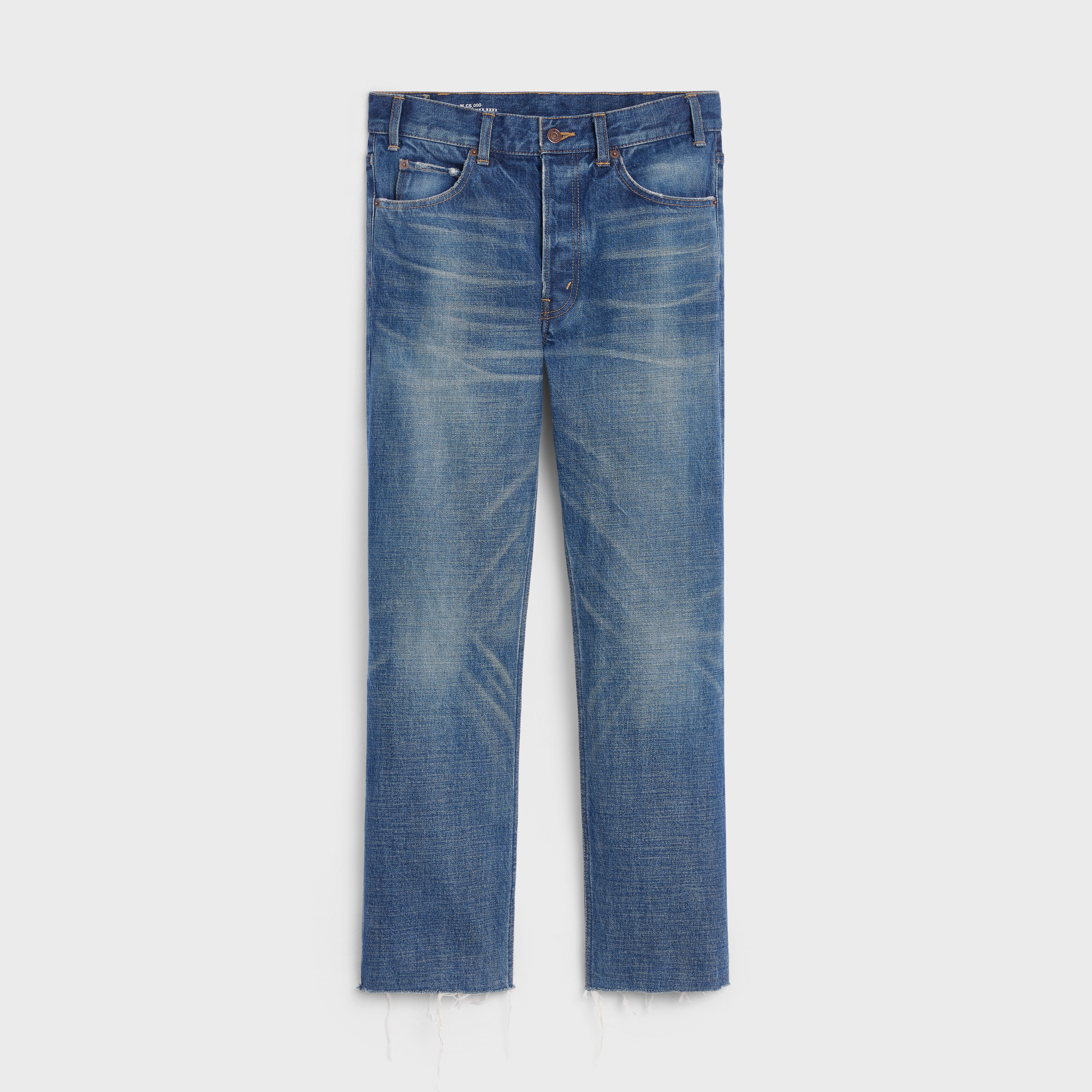 POLLY JEANS IN DARK UNION WASH DENIM - 1