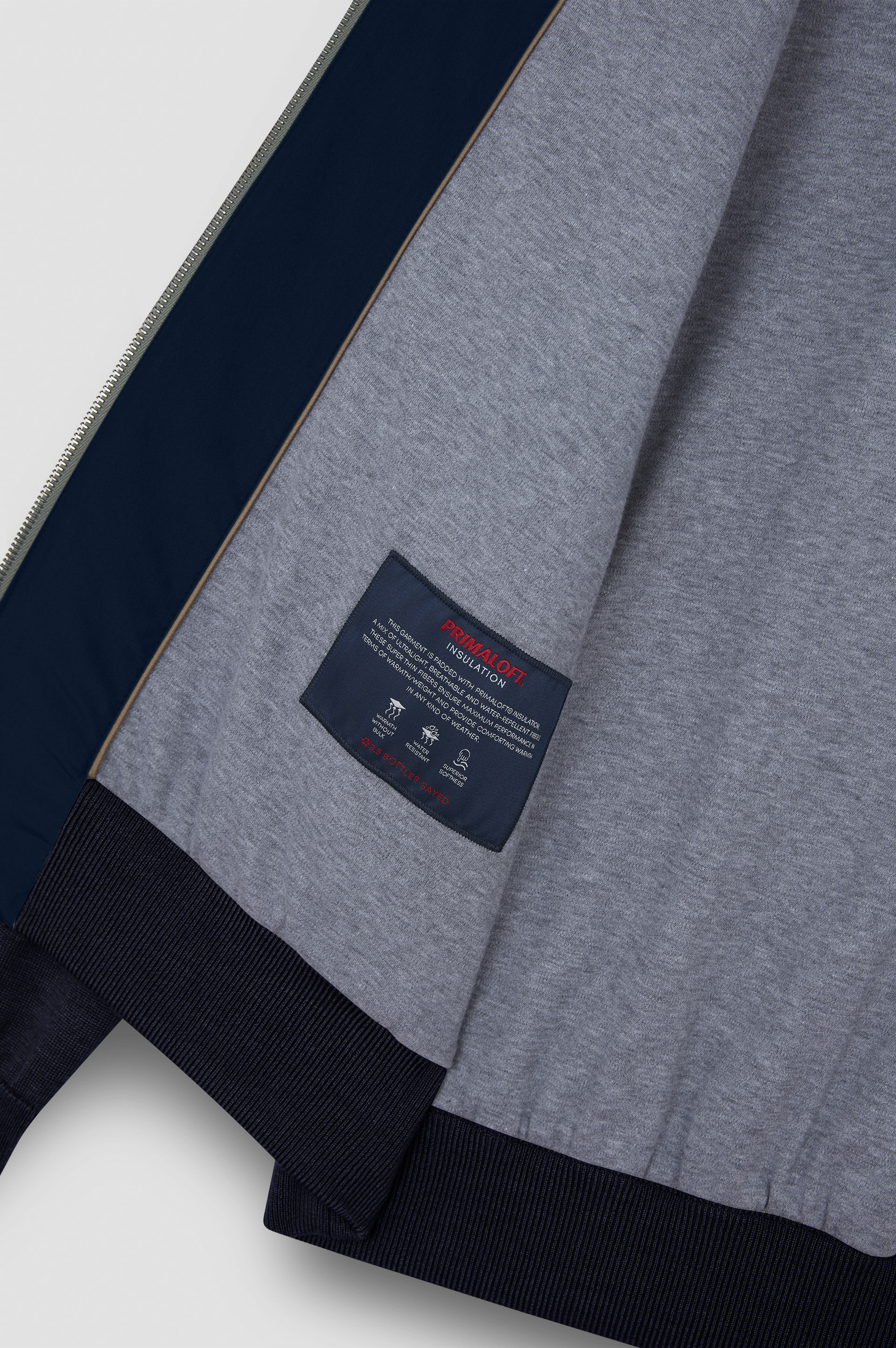 HYBRID ZIP-UP SHAKET IN TYPHOON® SILK, WOOL AND SILK - 7