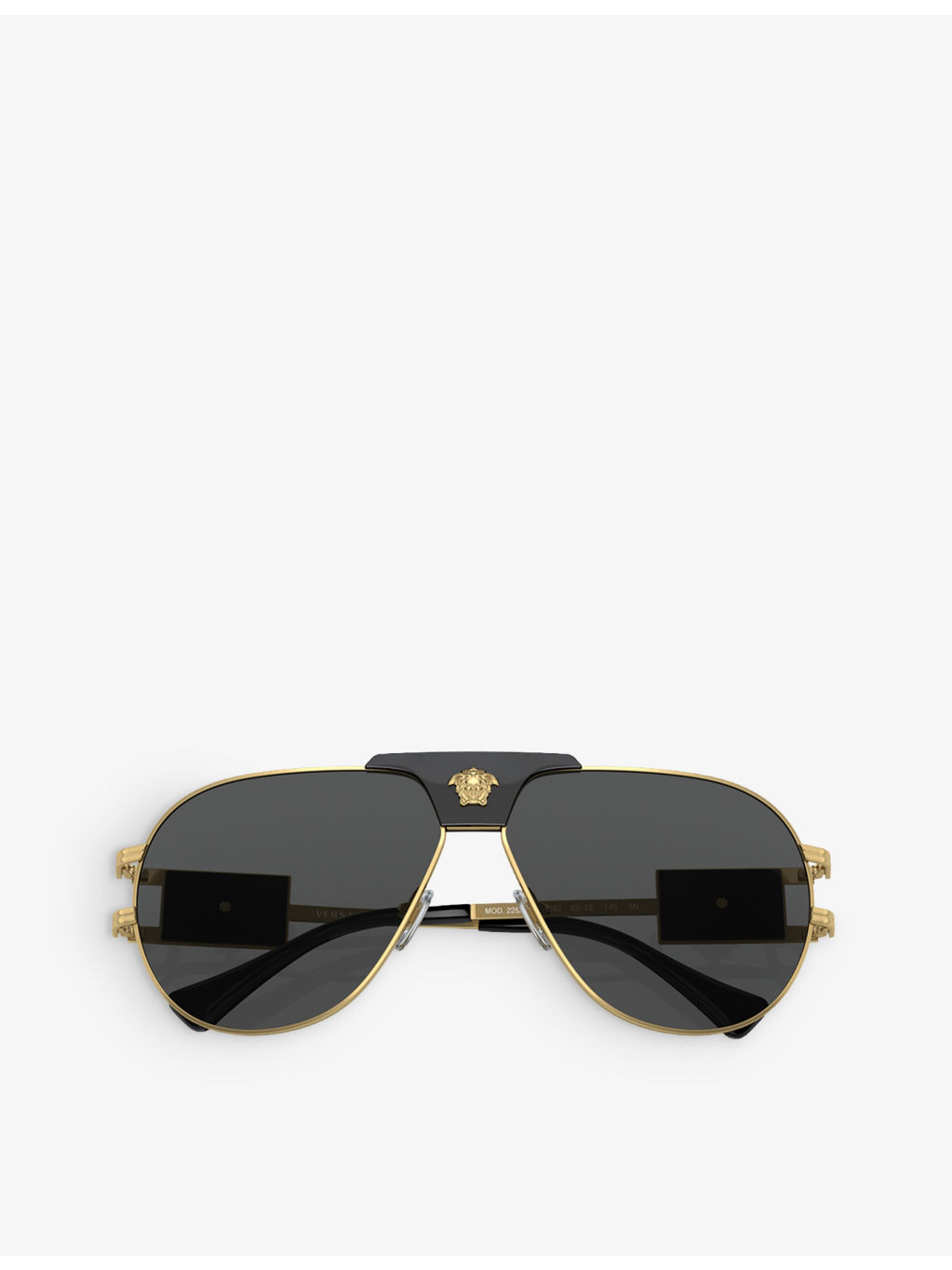 VE2252 aviator-frame steel sunglasses - 5