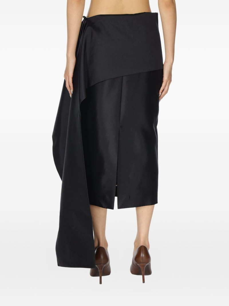 draped bow skirt 4