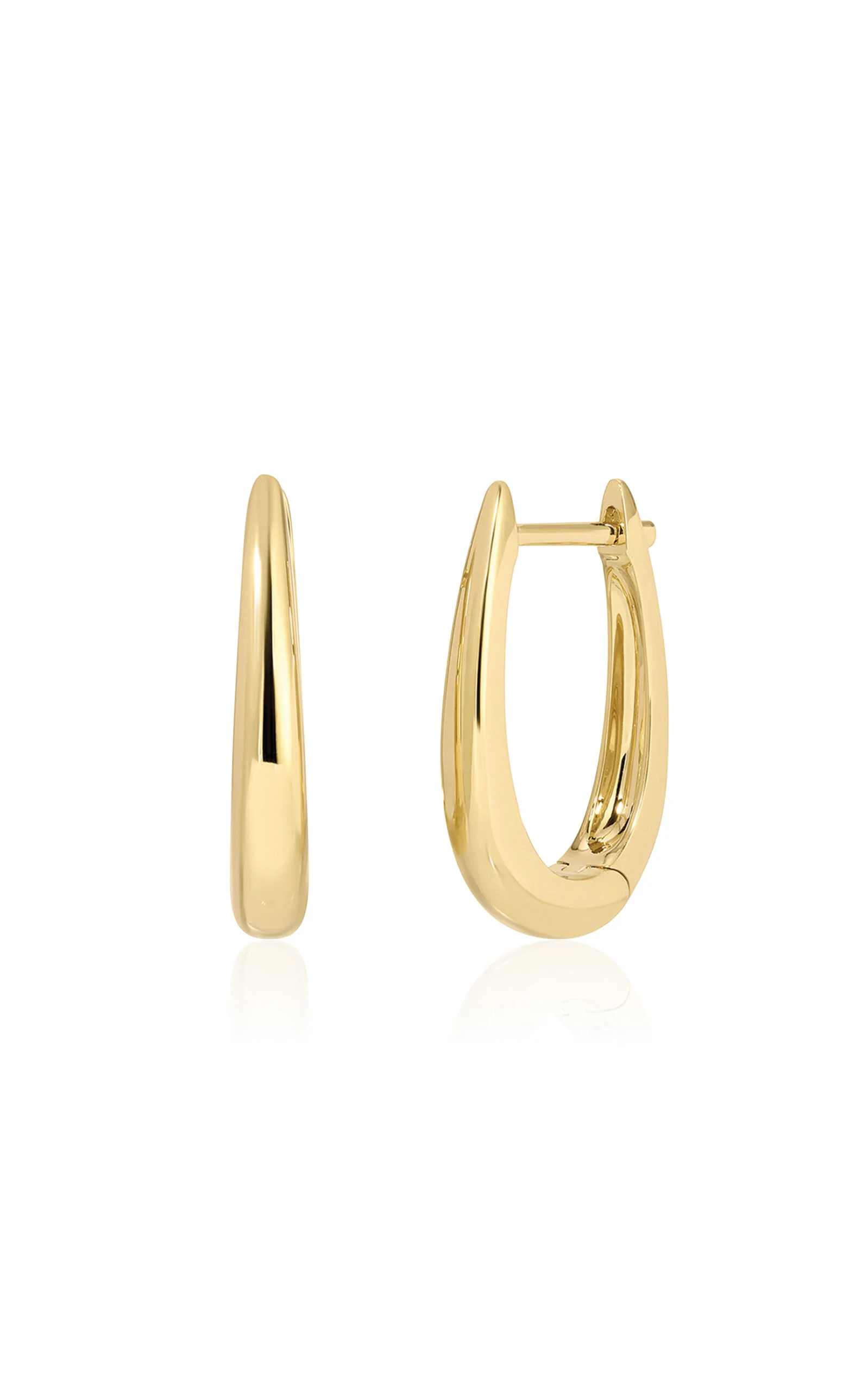 Maeve 14K Yellow Gold Hoop Earrings - 1