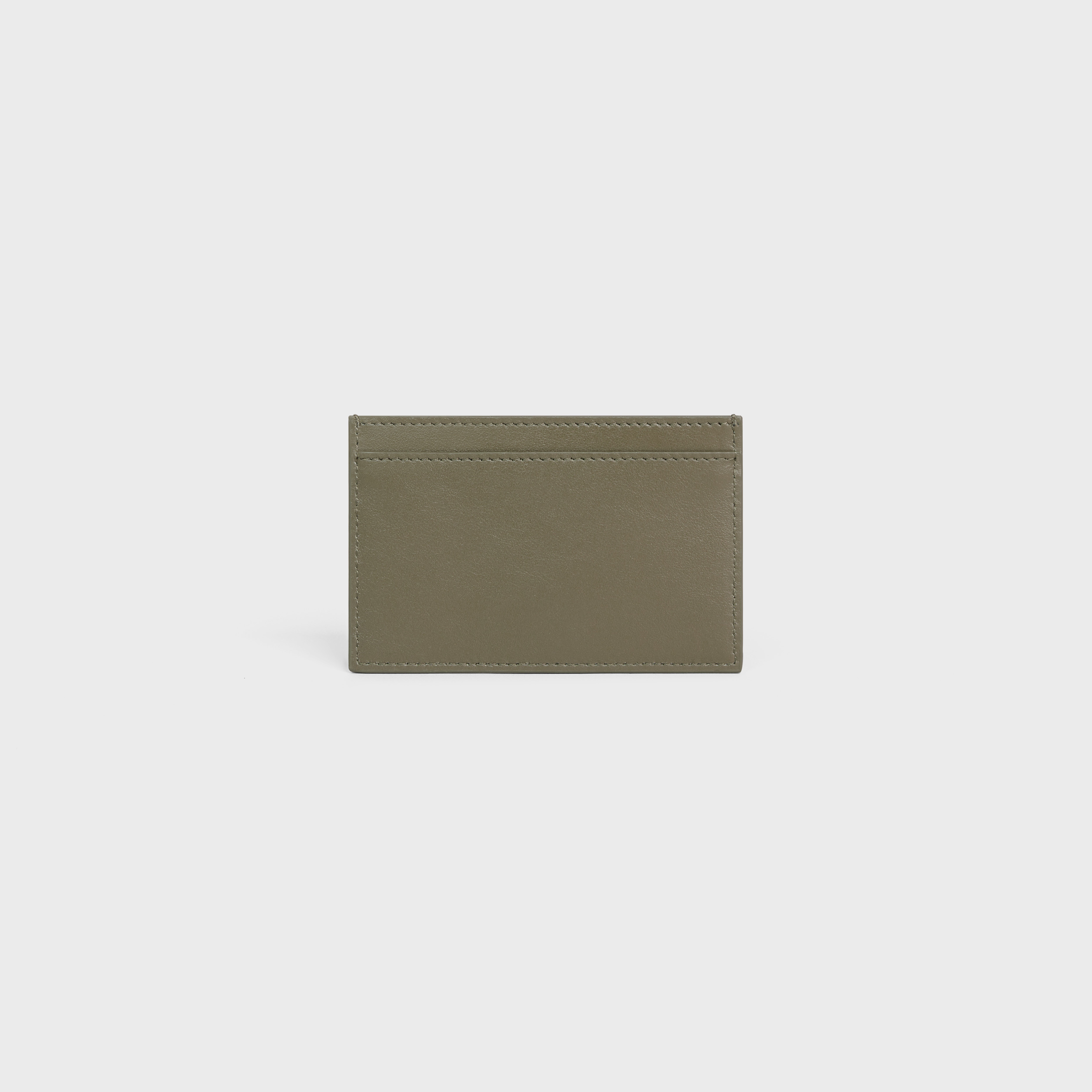Card holder in Smooth Calfskin with Celine Print - 3