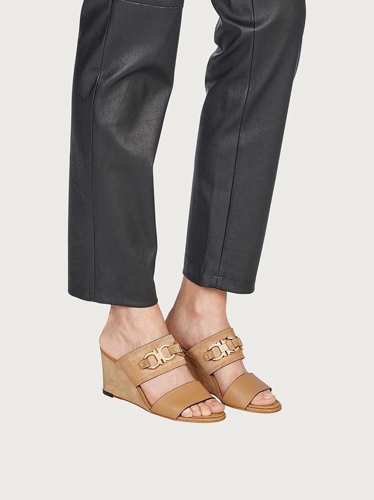 GANCINI WEDGE SANDAL - 3