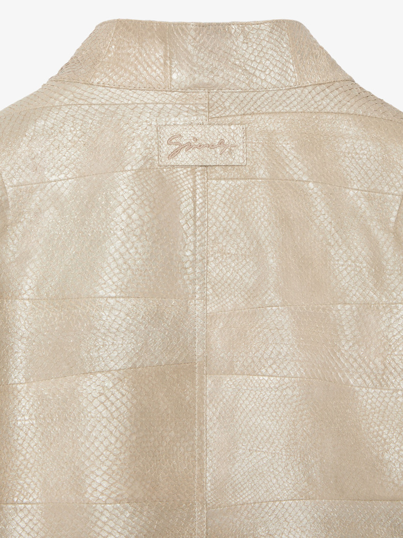 PARKA IN SALMON LEATHER 5