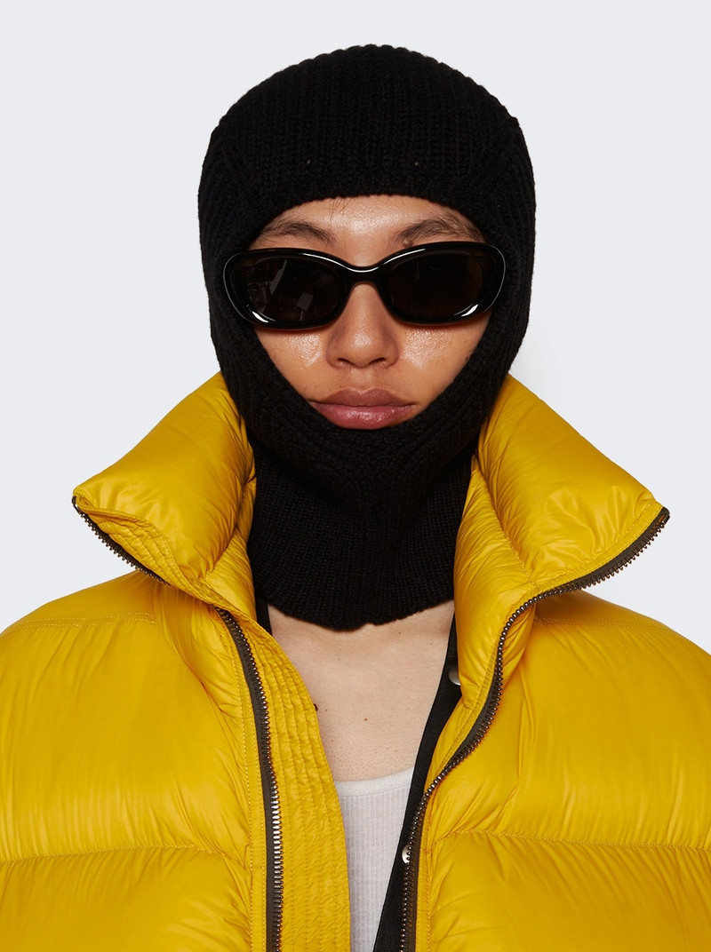 Rick Owens Chunky-knit Balaclava Black outlook