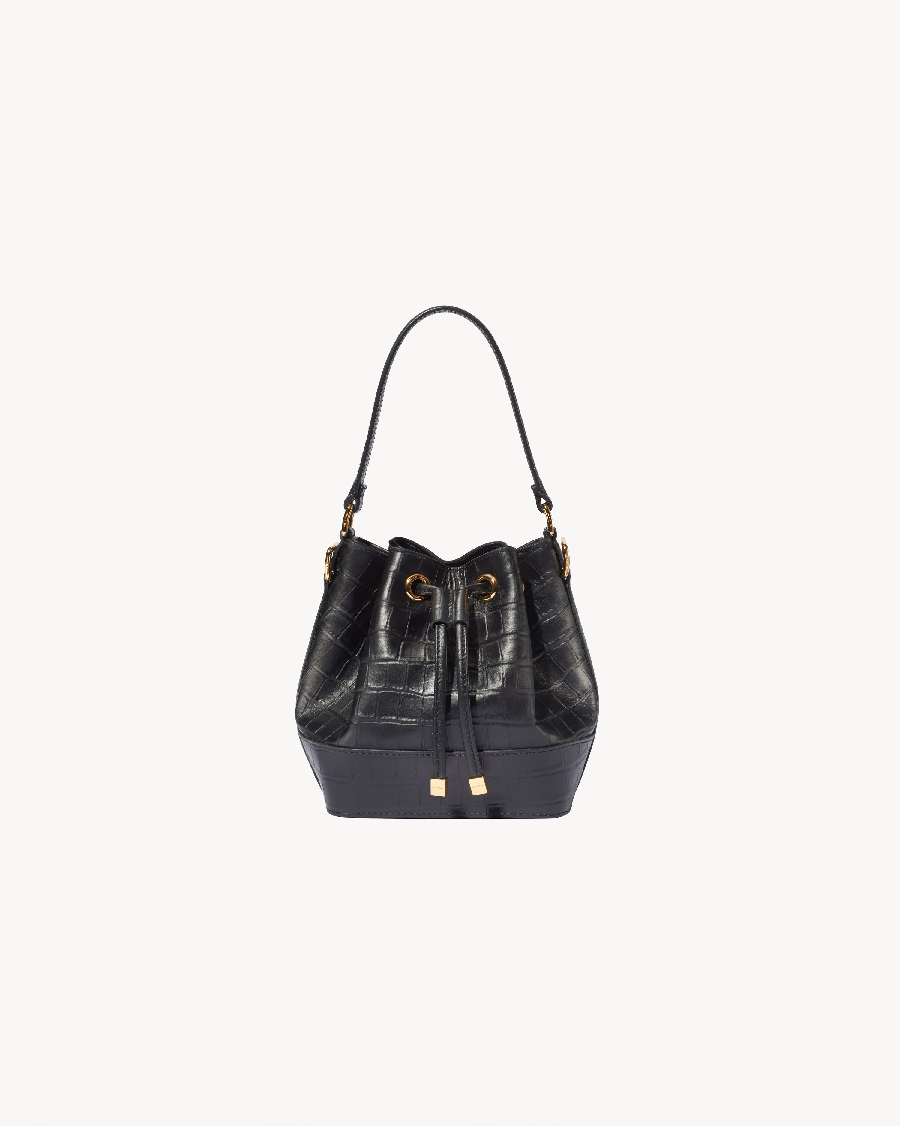 BRIGITTE MINI BUCKET BAG CROC - 1