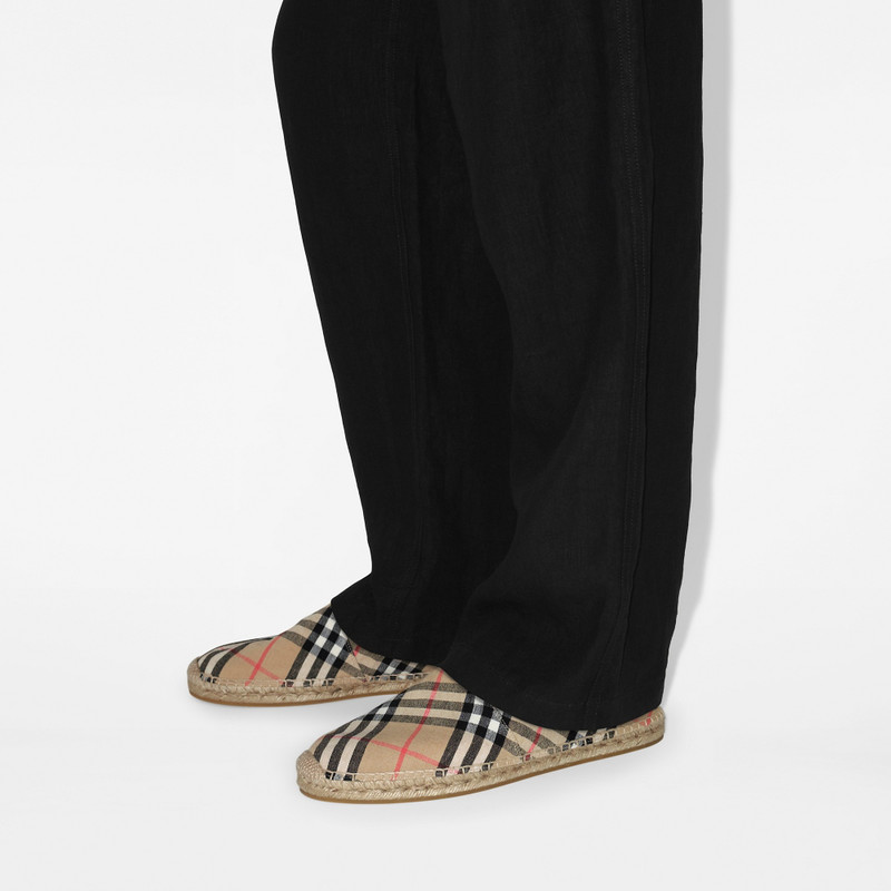 Burberry Check Mews Espadrilles​ outlook