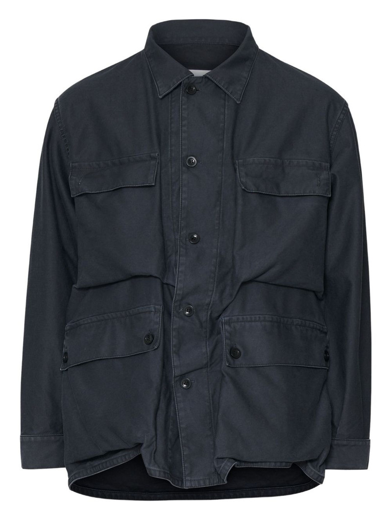 patch-pocket shirt jacket 1