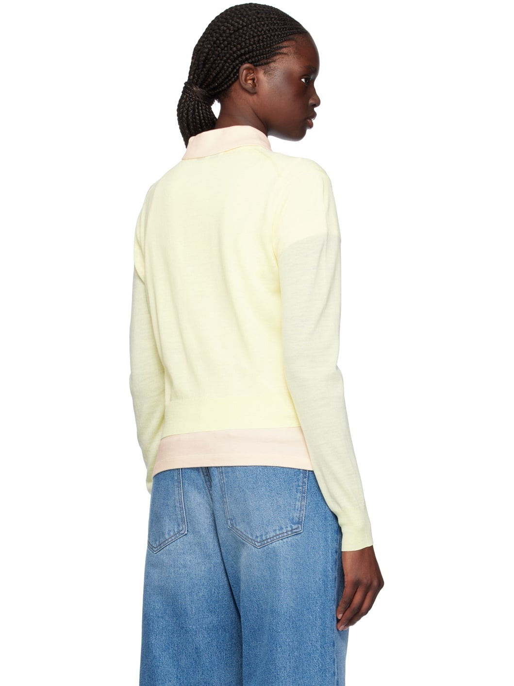 Yellow Baby Fox Cardigan - 3