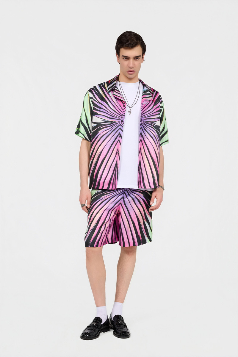 Roberto Cavalli Ray Of Paradise Print Shorts outlook