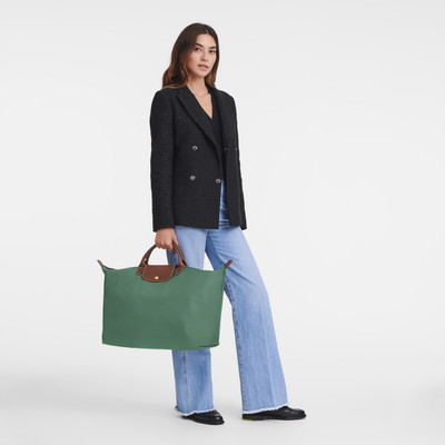Longchamp Le Pliage Original S Travel bag Sage - Recycled canvas outlook