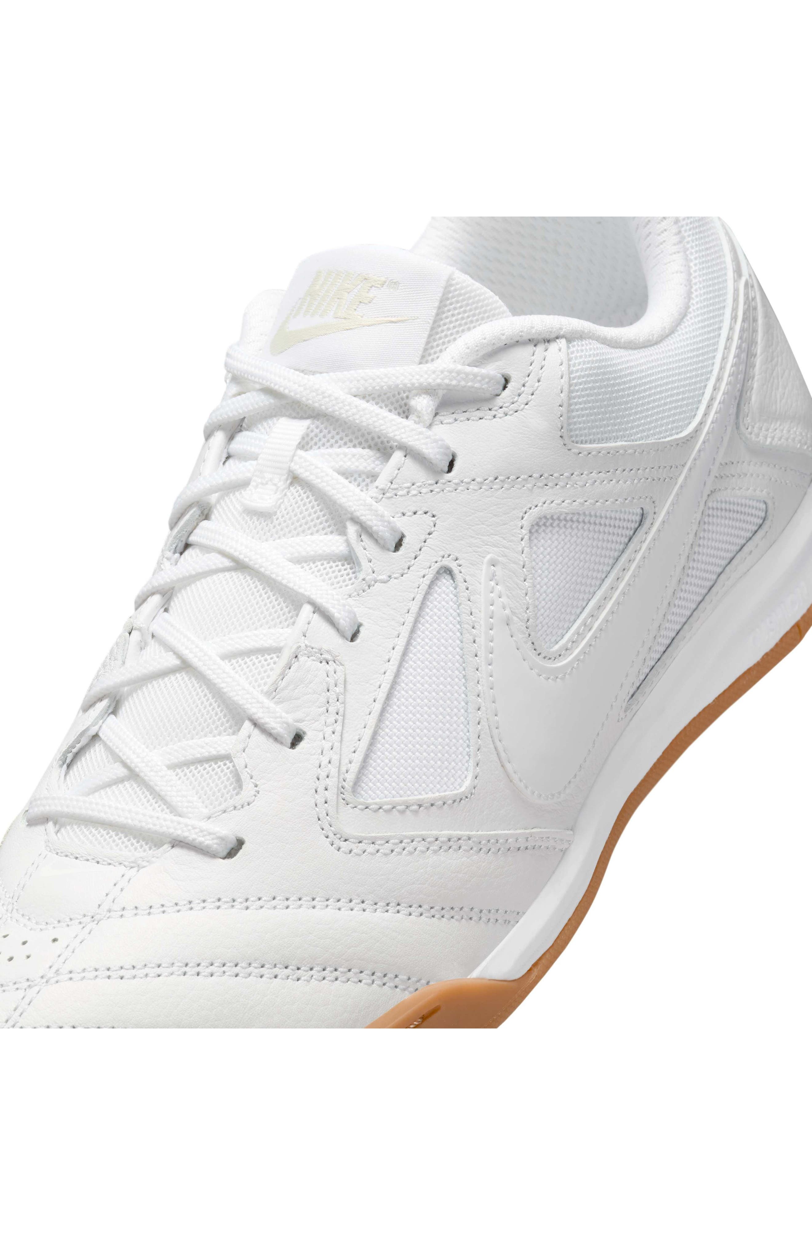 Nike Gato Soccer Sneaker in 100 White/white at Nordstrom - 8