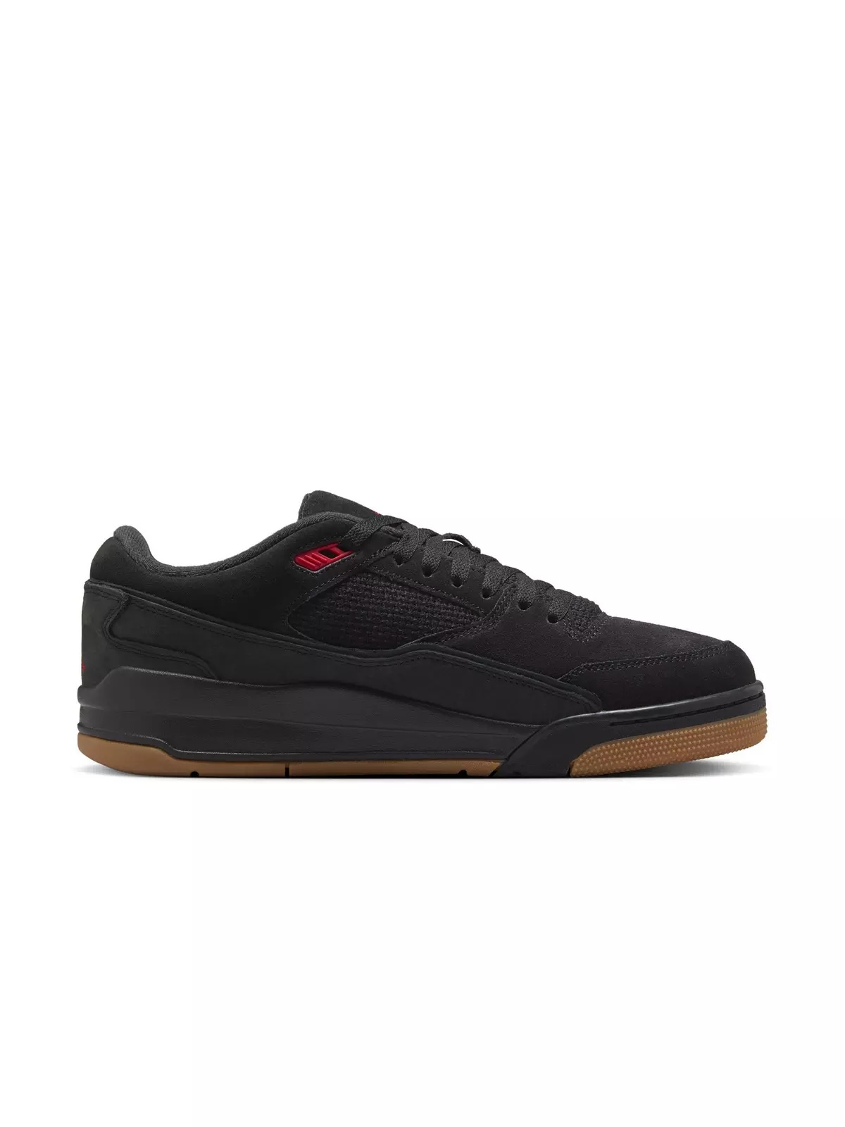 Flight Court "Black/Varsity Red/Gum Med Brown" Men's Shoe - 2
