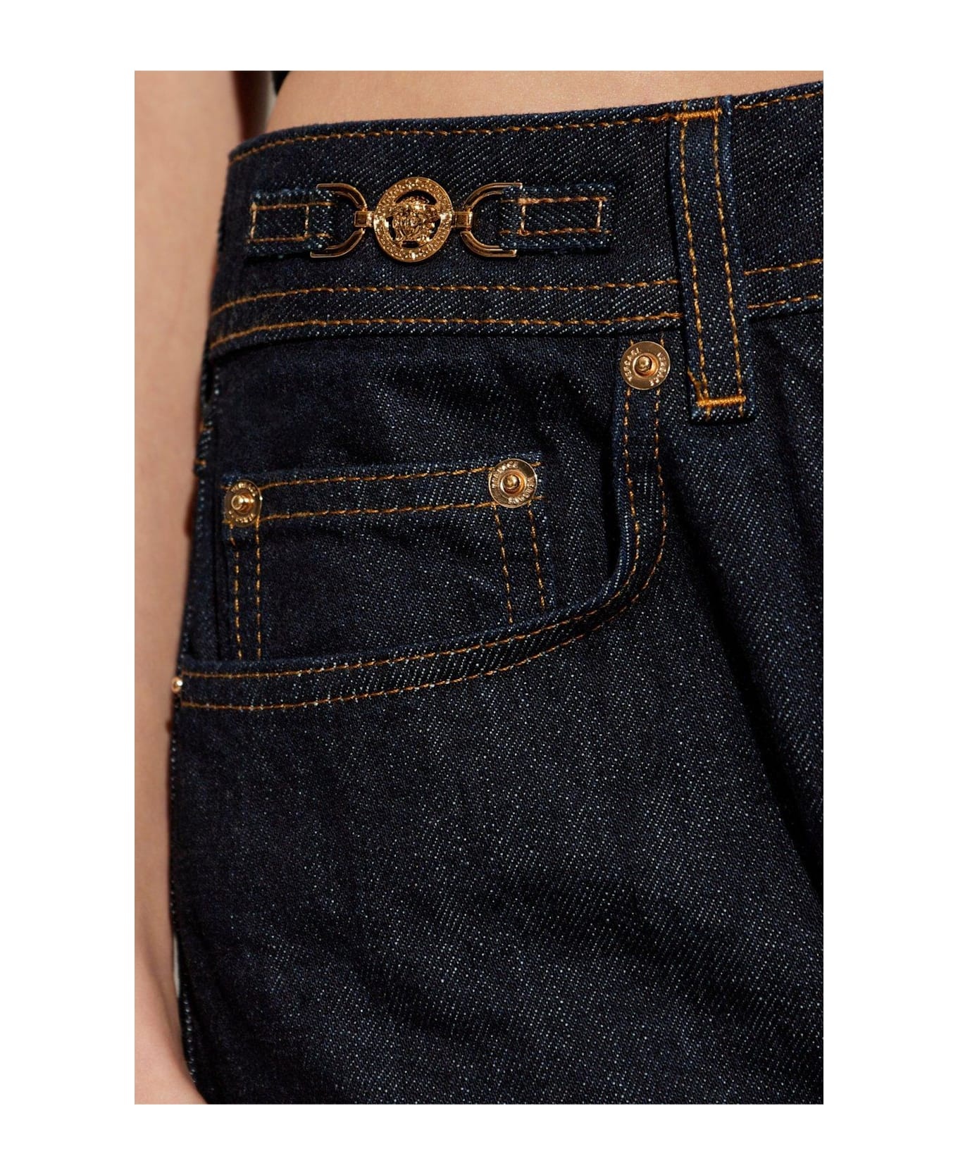 Medusa '95 High-waist Denim Skirt - 5