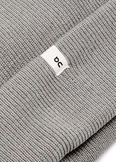 On Ribbed wool beanie outlook