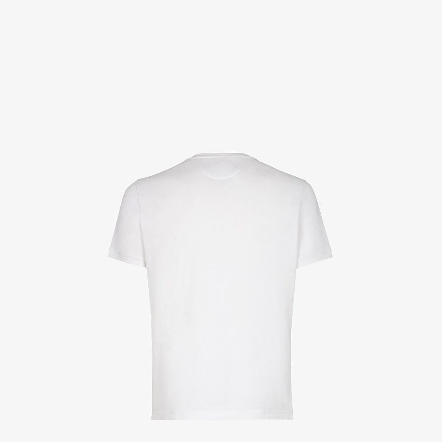 White cotton T-shirt - 2