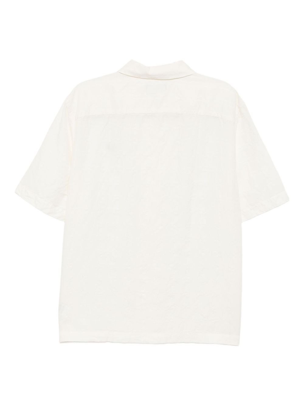 logo-embroidered shirt - 2