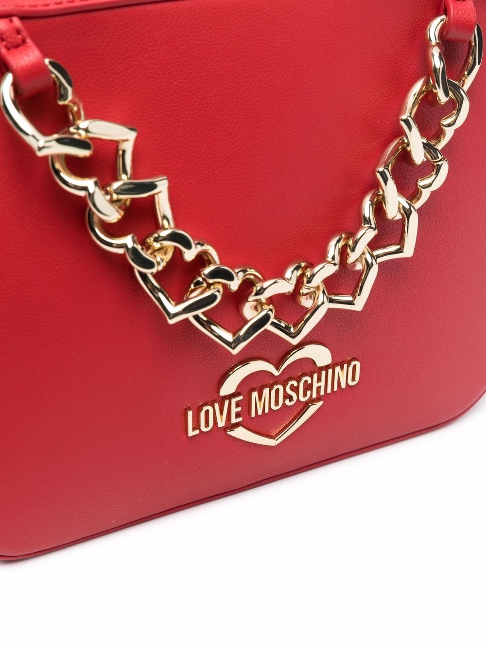 heart-chain crossbody bag - 4