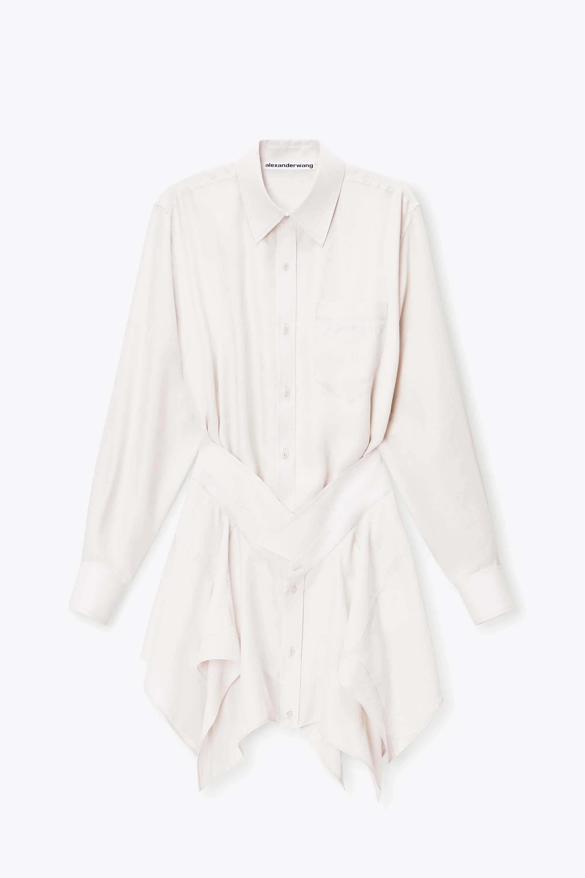 Pre-styled Double Shirt Dress - 1